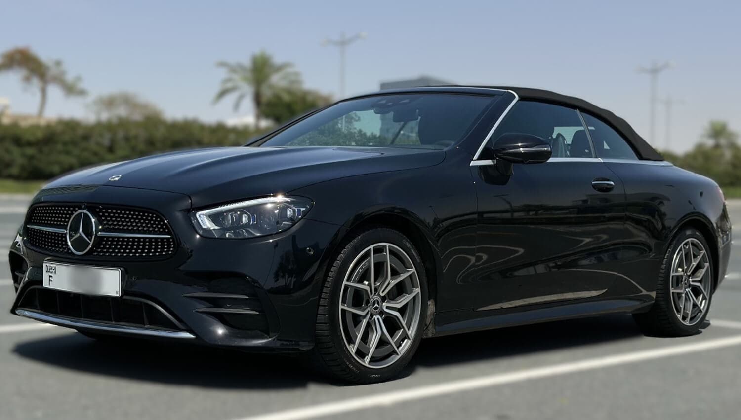 Mercedes E200 Convertible Rental Dubai
