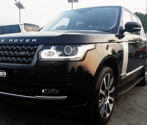 Range Rover Vogue Black Rental in Dubai
