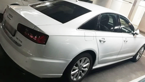 Rent Audi A6 White in Dubai