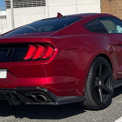Red Ford Mustang GT for Rent in Dubai