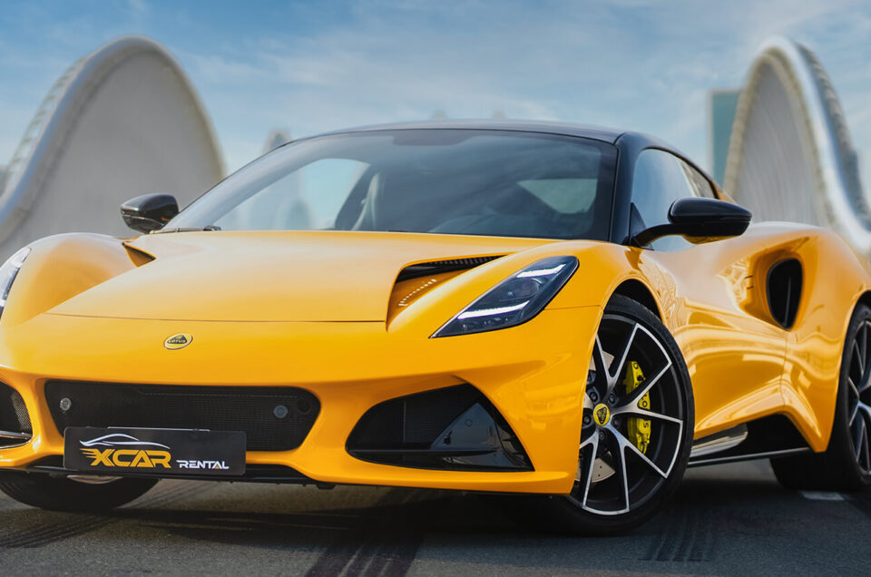 Lotus Emira Car Rental in Dubai X Car Rental