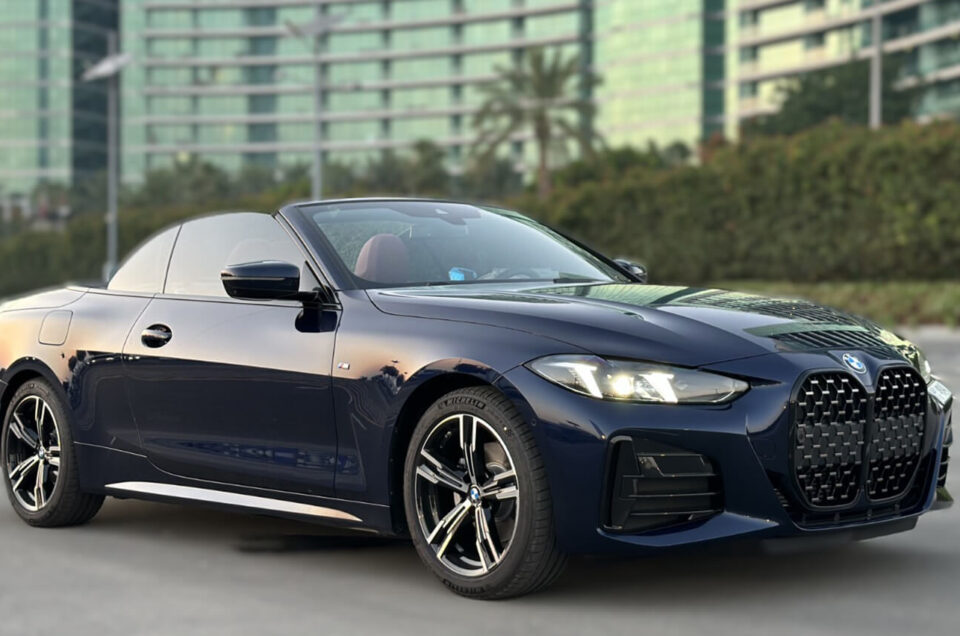 Rent BMW 4 Series 2024 Convertible in Dubai - X Car Rental