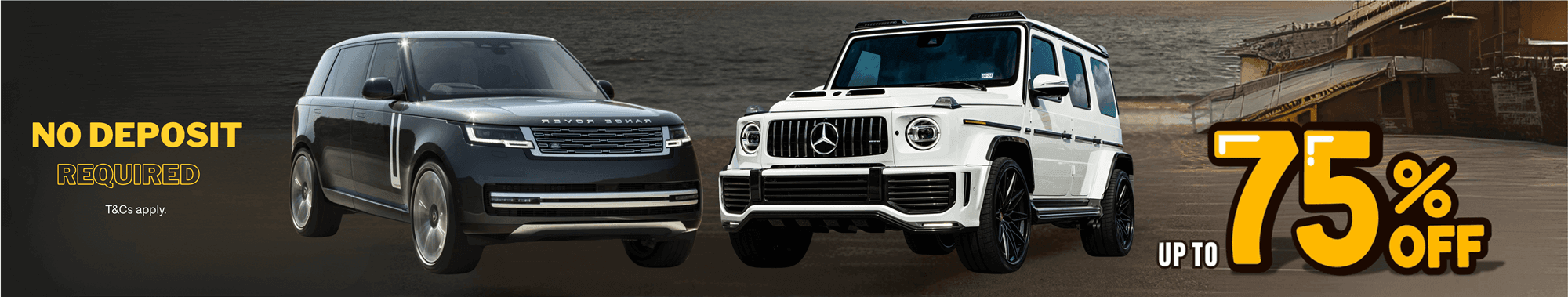 Car Rental in Dubai Without Deposit Offer Banner 2026